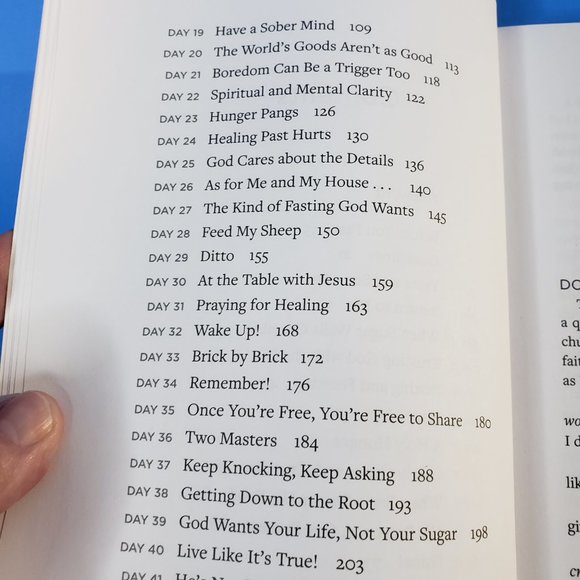 The 40 Day Sugar Fast Wendy Speake PB Book Christian - Picture 13 of 14